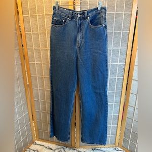 Levi’s high loose fit jeans, size 27